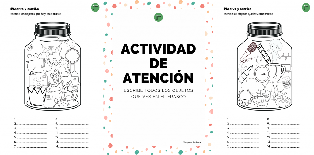 Les compartimos una actividad muy divertida que puede ser realizada individualmente o competir en grupos.  Se trata de diversos frascos con catorce objetos cada uno que los niños deberán observar, […]