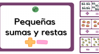 Os hemos preparado estas fichas para que puedas crear tu librito de pequeñas sumas y restas.  Los niños deben contar los dibujos, escribir las cantidades y resolver la operación.  Las […]