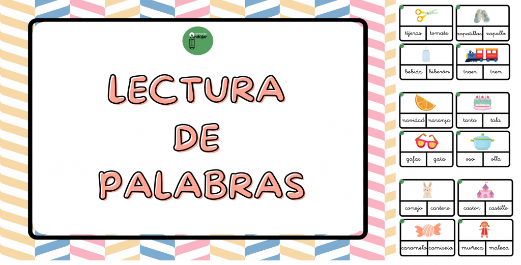 Os traemos estas molonas tarjetas para trabajar la lectura de palabras.  La consigna es leer las dos palabras y señalar la que corresponde al nombre del dibujo. Trabajamos lectura, vocabulario […]