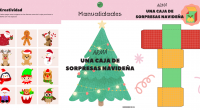 Os traemos esta genial manualidad para hacer con tus niños.  Pueden preparar una bonita caja de sorpresas navideñas. Armarla, colorearla, añadirle pegatinas, tarjetas y rellenarla con lo que deseen para […]