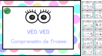 Hoy os compartimos estas bonitas tarjetas de Veo veo.  Los niños deben leer las frases y colorear la opción correcta entre tres opciones.  Trabajamos lectura, comprensión lectora y vocabulario.  DESCARGAR […]