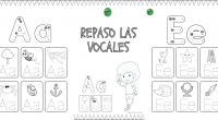 Hoy os traemos este bonito recurso de lectoescritura para que puedas realizar con tus peques.  Es un repaso de las vocales, podrán trazar los grafemas y tener un pequeño diccionario […]