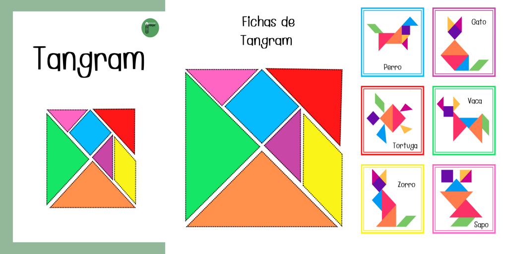 El tangram es un juego chino muy antiguo, que consiste en formar siluetas de figuras con las siete piezas dadas sin superponerlas.  Ejercitamos la atención, orientación espacial y concentración.  Te […]