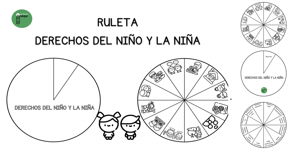 Las ruletas interactivas para colorear presentan distintos derechos de los niños y las niñas, como el derecho a la educación, a la salud, al juego, a la protección, entre otros. […]