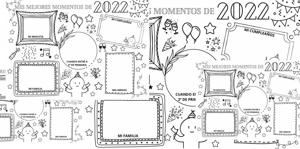 Actividad mis mejores momentos del 2022 ideal para hacer la semana que viene a modo de resumen del año vivido..Las hemos preparado para todas las etapas.     DESCARGA LAS […]