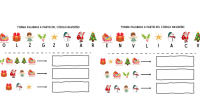Esta actividad consiste en formar palabras a partir de un código de dibujos navideños. Además de trabajar la lectoescritura, ejercitamos la atención de nuestros pequeños. Genial recurso para trabajar en […]