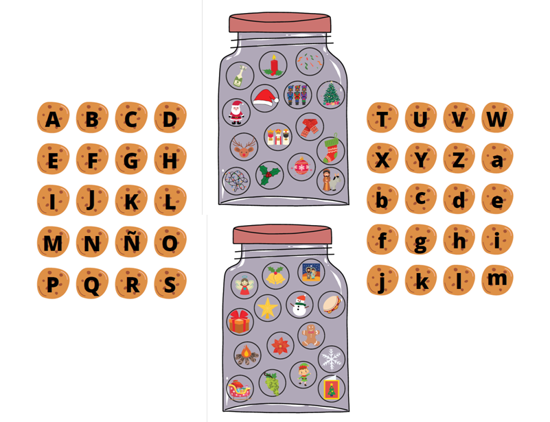 Os dejamos este divertido juego para trabajar tanto individualmente como en las asambleas diarias con nuestro alumnado. Consiste en presentarles diferentes tarros de galletas con imágenes de navidad y los […]