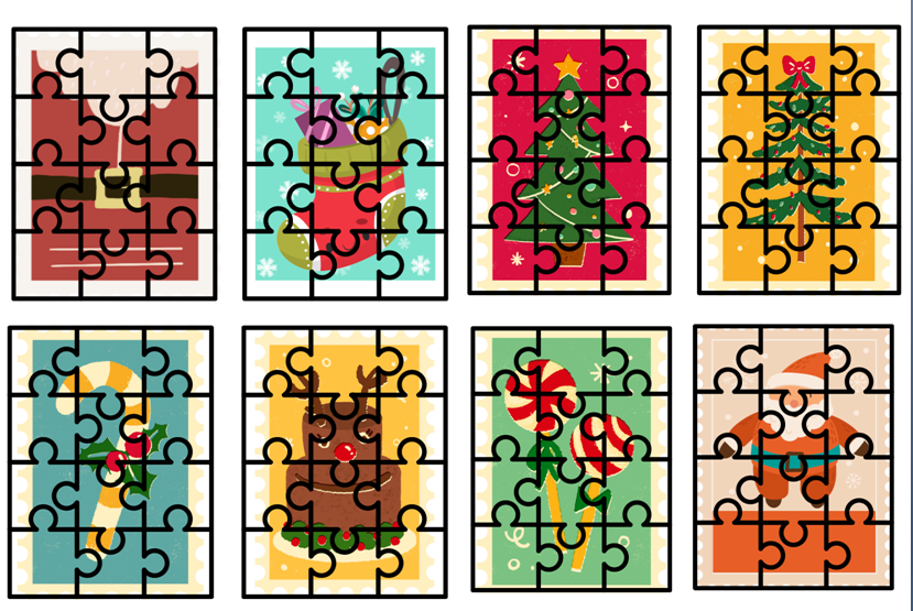 20 puzzles navideños de 12 piezas. Hoy os dejamos unos divertidos puzzles tradicionales, para trabajar en familia durante estos días de navidad. Además de disfrutar jugando, ponemos en práctica nuestra […]