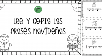 Os compartimos este genial recurso para trabajar la lectura y escritura de frases.  Los niños podrán leer las distintas oraciones guiadas por un punto en cada palabra y luego copiarlas […]