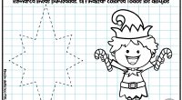 Bonitas figuras navideñas para trazar y colorear     Cuaderno de trazo navideño FUENTE: https://www.facebook.com/rincondidacticomxl/Rincon-didactico-MXLI