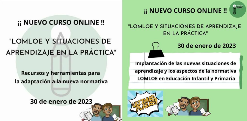 Este 30 de enero empezamos nuestro nuevo curso de la nueva normativa que este año ha entrado en los curso impares, la LOMLOE, y la creación de situaciones de aprendizaje. […]