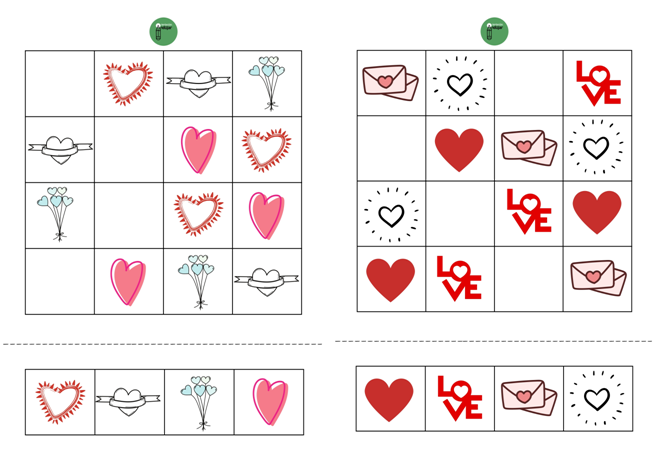 Con motivo de la celebración del DÍA DEL AMOR Y LA AMISTAD el día 14 de febrero, hemos creado este divertido SUDOKU con imágenes referidas a este día.  El tradicional […]