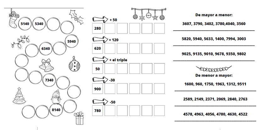Para trabajar la competencia matemática con nuestros alumnos o repasar en familia, os dejamos este pequeños cuaderno de numeración y conteo. En él podemos encontrar ejercicios de series, el doble, […]