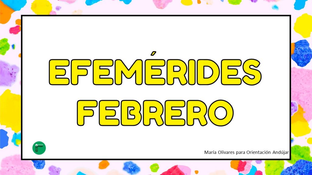 Creemos firmemente que la celebración de efemérides nos sirve de apoyo en todo lo referente a la educación en valores para el desarrollo personal y social del alumnado. El calendario […]