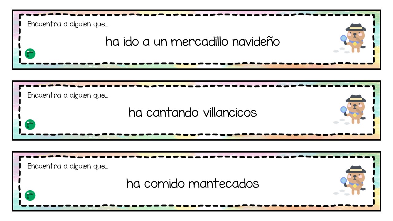 Dinámica primeros días tras las vacaciones de Navidad: "Encuentra a ...