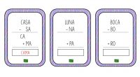 Hoy os traemos una actividad para trabajar las habilidades fonológicas, en ella los peques deberán sustituir en la palabra la sílaba que se indican por otra dada y formar una […]