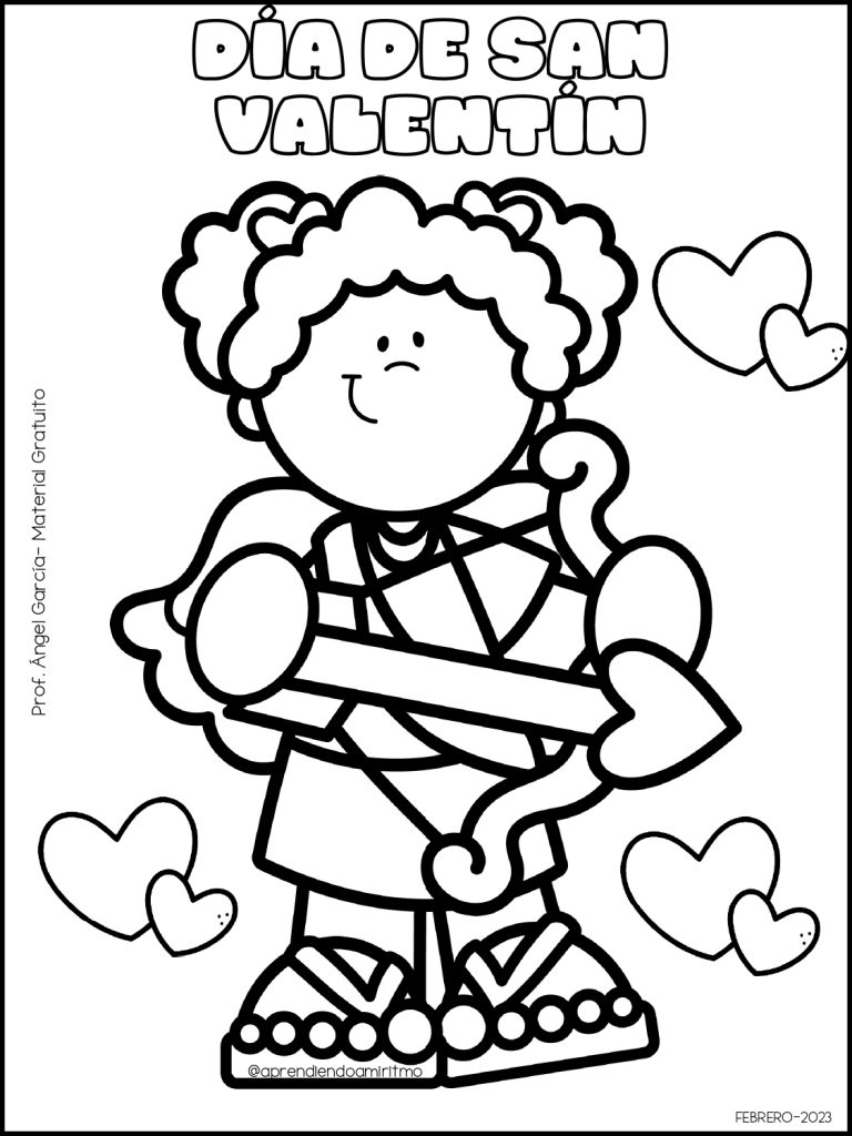 Bonitas láminas para colorear en el día del amor y la amistad ...
