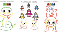 Una manera fácil de mejorar las habilidades básicas de aprendizaje de niños en edad infantil es coloreando hojitas con dibujos con sencillos colores primarios. En este conjunto de actividades imprimibles, […]
