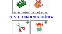 Para trabajar la construcción de palabras os hemos creado este recurso manipulativo para motivar al alumnado. El material consiste en recortar las sílabas de cada dibujo, construir como un puzzle […]