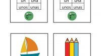 Hemos creado unas tarjetas de vocabulario para trabajar los artículos indeterminados UN, UNA, UNOS, UNAS. Observamos la palabra que corresponde a la imagen y asociamos e identificamos su género y […]