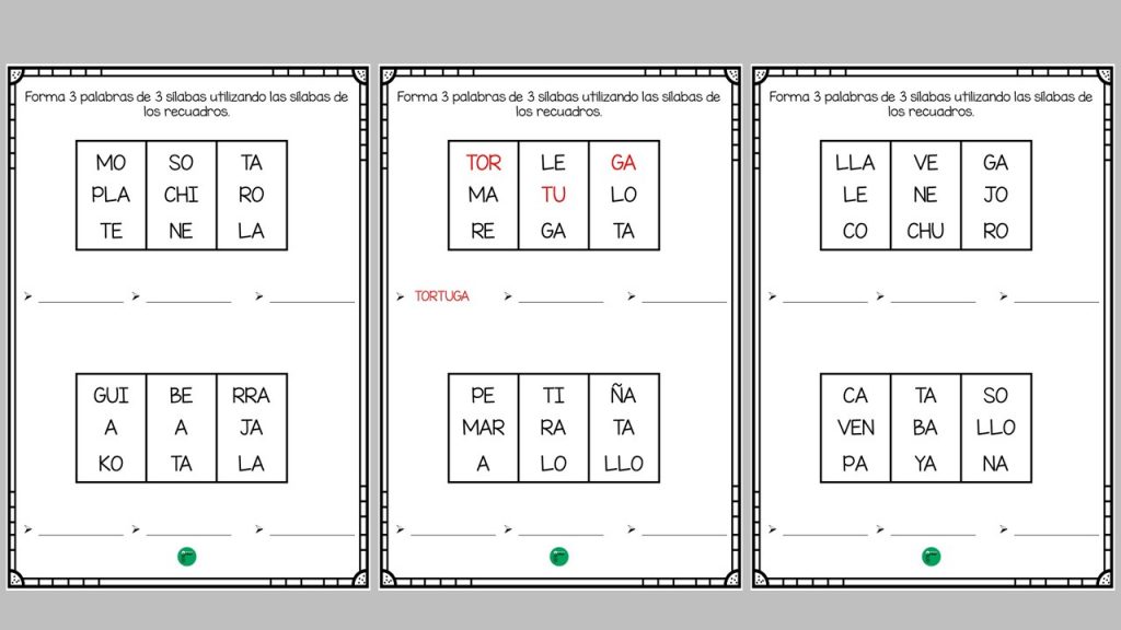 Os hemos preparado esta interesante actividad para trabajar la conciencia silábica en la que nuestros alumnos tienen que descubrir que tres palabras han mezclado sus sílabas de tal manera que […]