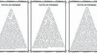 Los textos en forma de pirámide, también conocidos como textos piramidales, son una técnica de escritura que puede mejorar la velocidad lectora. Esta técnica se utiliza comúnmente en el periodismo […]