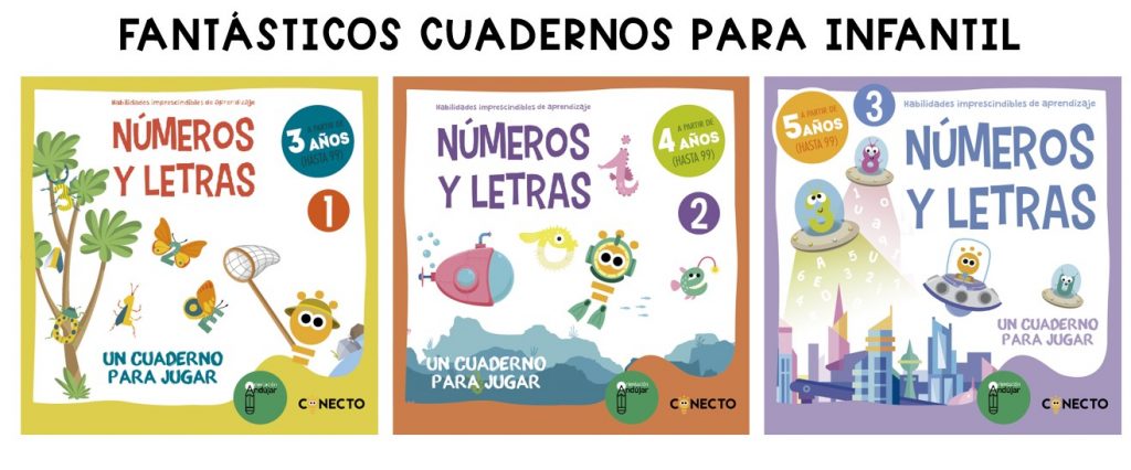 “Números y letras 1” es un divertido cuaderno destinado al desarrollo de la atención y otras habilidades fundamentales. Estas habilidades, aparentemente sencillas, son básicas para que el proceso de aprendizaje […]