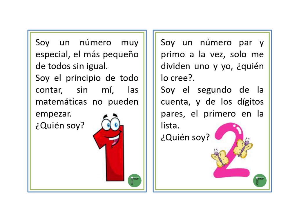 Hoy os dejamos unas divertidas adivinanzas de números de 1 al 20, para trabajar con vuestro alumnado. Las adivinanzas son una excelente herramienta para estimular el pensamiento crítico, la creatividad […]