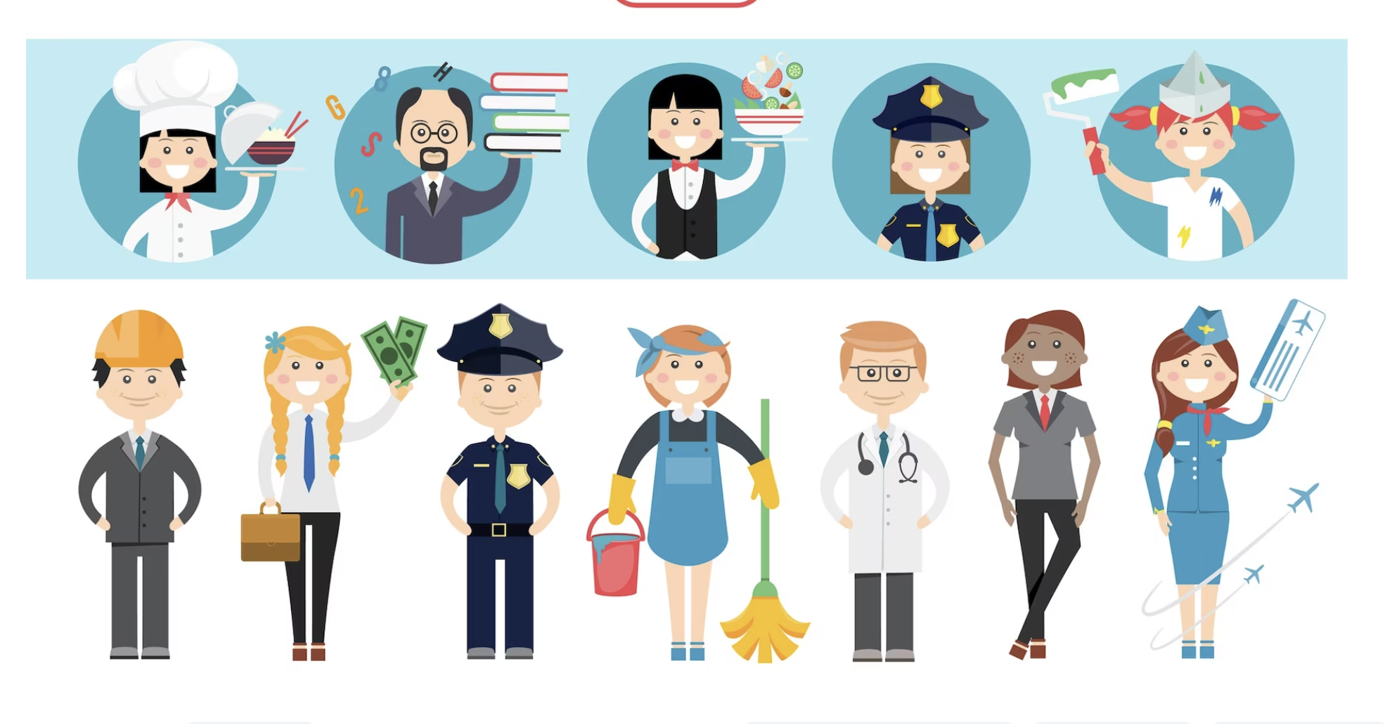 Профессии на ф. Коммерческая иллюстрация профессии. Профессии арт. Professions Runner рисунок. Вектор профессия на хром