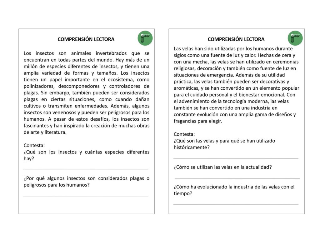 Os dejamos este recurso para trabajar la comprensión lectora con vuestro alumnado. La comprensión lectora es una habilidad esencial que nos permite entender y procesar la información que encontramos en […]