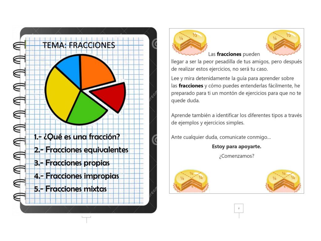 Cuadernillo fracciones tercer ciclo Compartimos con vosotros este cuadernillo para trabajar y aprender las fracciones para tercer ciclo de EDUFICHAS.COM   DESCARGA AL FINAL PDF Cuadernillo fracciones 5º y 6º