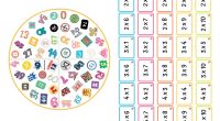 Hoy os dejamos este genial recurso para aprender, trabajar y repasar las tablas de multiplicar de @susanacanta. Aprender las tablas de multiplicar jugando tiene varios beneficios. En primer lugar, los juegos pueden hacer […]