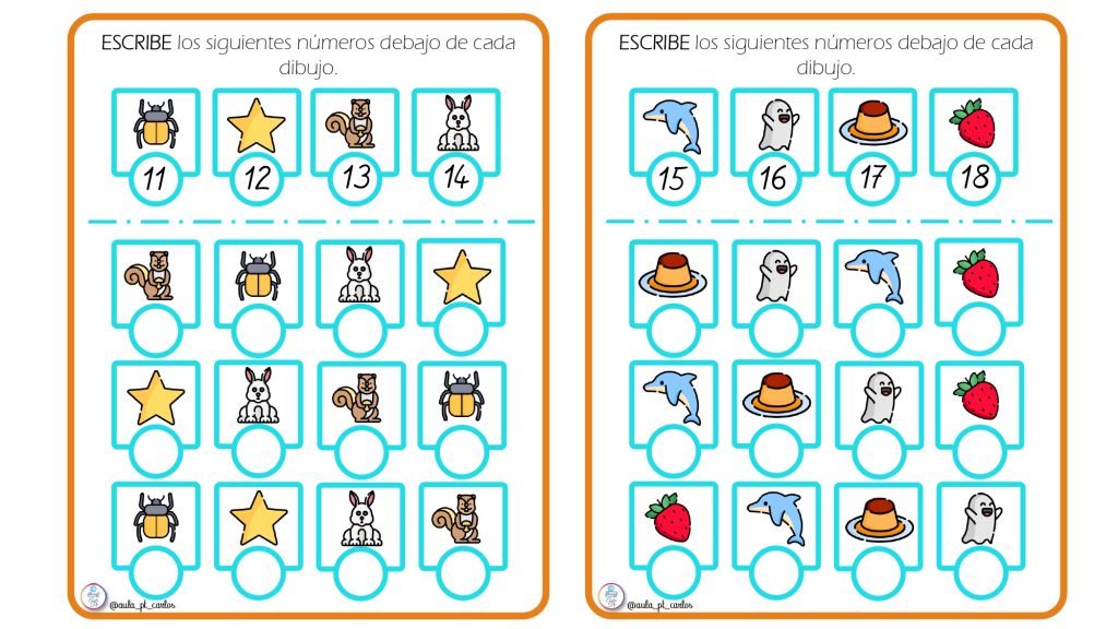 ¡Hola! Familia ?. Hoy os traigo un recurso para trabajar la numeración, la atención y el vocabulario. El recurso se llama«Numeración 1-20»Este recurso incluye 12 tarjetas para trabajar los números […]