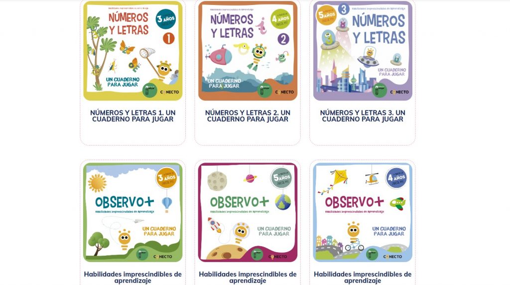 “Números y letras 1” es un divertido cuaderno destinado al desarrollo de la atención y otras habilidades fundamentales. Estas habilidades, aparentemente sencillas, son básicas para que el proceso de aprendizaje […]