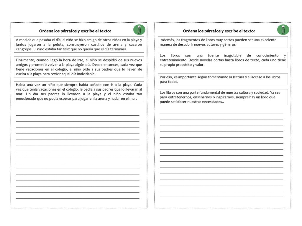 Hoy os dejamos este genial recurso para trabajar la lectoescritura ordenando párrafos para crear un texto con coherencia y cohesión.  La comprensión de textos es una habilidad fundamental en la vida cotidiana […]