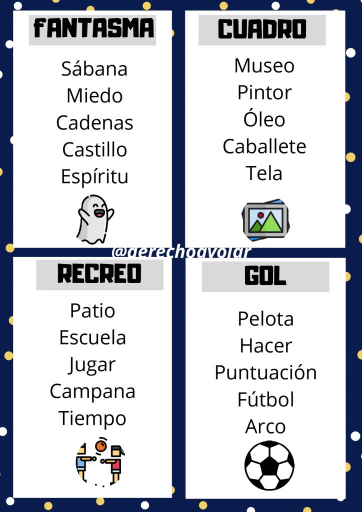DIVERTIDO JUEGO EXPRESI N ORAL TAB Orientacion Andujar