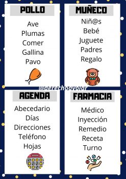 DIVERTIDO JUEGO EXPRESI N ORAL TAB Orientacion Andujar