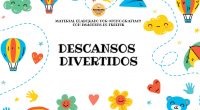 Cuadernito de actividades para hacer nuestros descansos de clase más divertidos     DESCARGA LAS FICHAS EN PDF Descansos divertidos fuente: https://fonografiarecursos.blogspot.com/