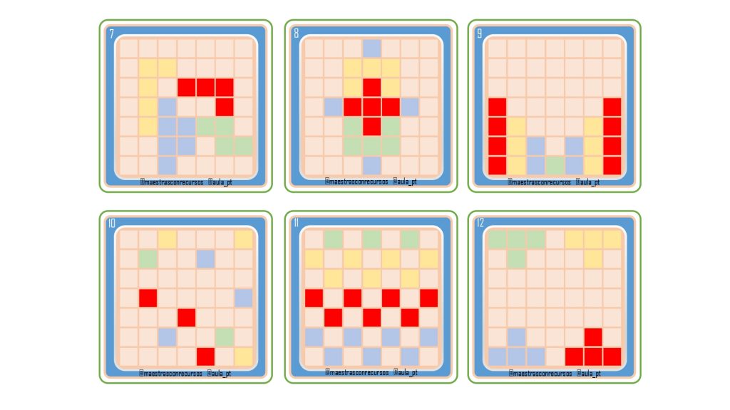 Juego para trabajar la atención, la visión espacial, las coordenadas. ?Hola familia?. Hoy os traemos @maestrasconrecursos y  @aula_pt_carlos un juego para trabajar la atención, la visión espacial, las coordenadas… Se llama «cuadriculando». […]