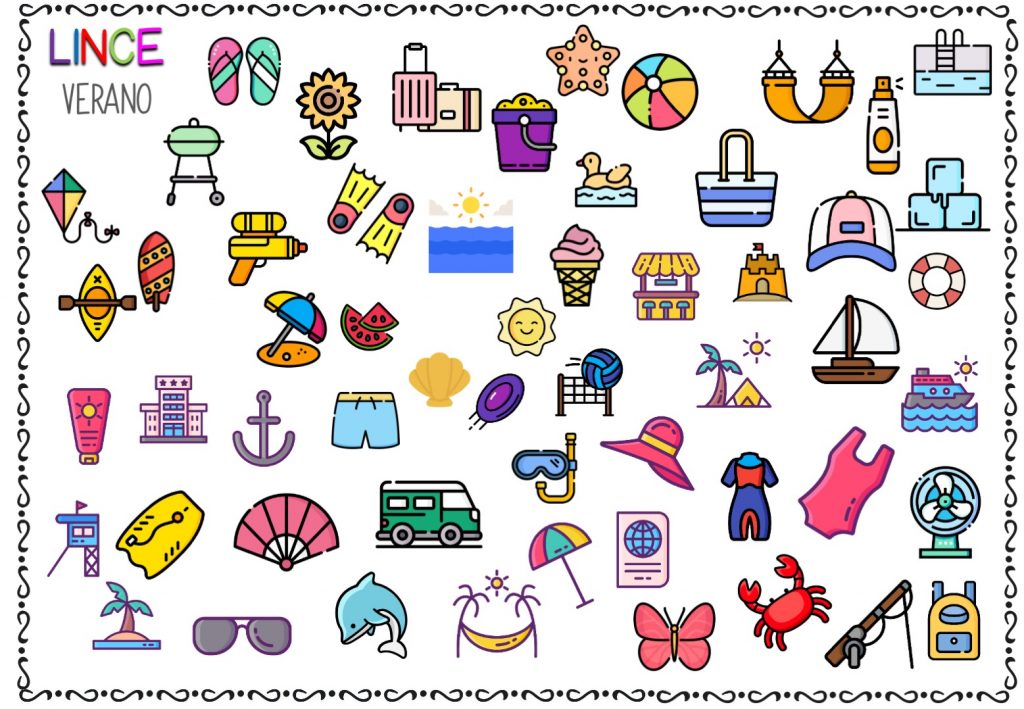 LINCE DEL VERANO + 58 tarjetas VOCABULARIO. Para poder  trabajar la atención, expresión oral, memoria, percepción visual, articulación, etc.  El juego Lince es un juego de mesa que se utiliza […]