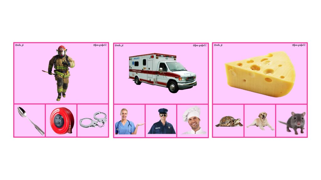 PAREJITAS asociaciones semánticas ? Hola familia?. Hoy os traemos Dani de @fono.grafia02 y yo Carlos de @aula_pt_carlos un recurso para trabajar las relaciones semánticas, el vocabulario y la atención .Se llama «Parejitas»Escoge entre una […]