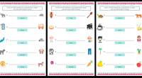 En esta actividad trabajaremos la expresión escrita realizando comparaciones entre dos objetos, animales, lugares, utilizando los adjetivos dados.  Comparar es examinar dos o más cosas para establecer sus relaciones, diferencias […]