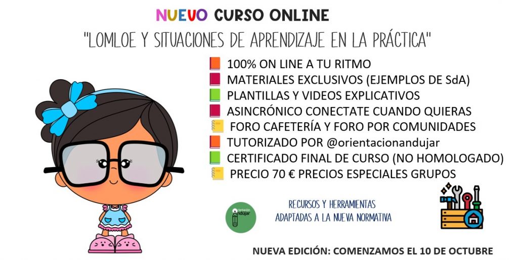 Tras el éxito de la primera edición abrimos matrículas para la segunda. PLAZAS LIMITADAS. NUEVA EDICIÓN: COMENZAMOS EL 10 DE OCTUBRE 2023 IDEAL PARA INFANTIL Y PRIMARIA   NUEVA EDICIÓN CURSO […]