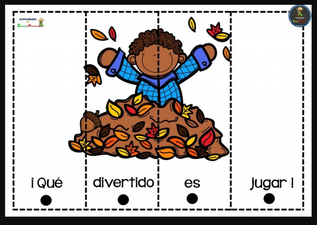 El siguiente material es muy completo, ya que nos permite trabajar la conciencia morfosintáctica al tener que colocar en orden las palabras para que la oración tenga sentido; así como […]