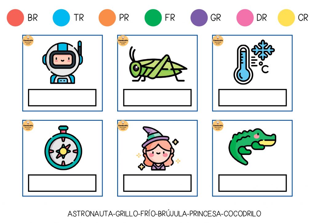 Es importante enseñar a los niños las sílabas trabadas con actividades divertidas porque les permite desarrollar habilidades de lectoescritura de manera lúdica y motivadora. Al colorear los recuadros según la […]