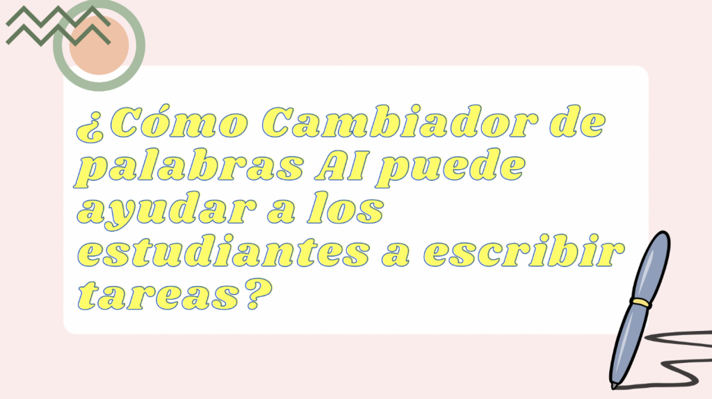 La redacción de tareas es una responsabilidad que todos los estudiantes tienen que asumir. Dependiendo de la clase en la que se encuentren, es posible que tengan que escribir solo [&hellip;]