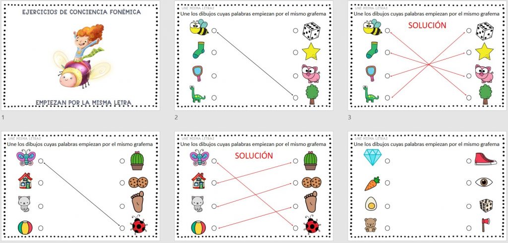 ¡Descubre nuestras fichas de ejercicios de conciencia fonémica! En esta ocasión, te presentamos una divertida actividad donde los niños podrán practicar la asociación de imágenes con las letras iniciales correspondientes. […]