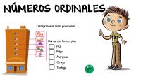 Con esta divertida actividad donde nuestros alumnos deben de señalar que animal está en el piso que le preguntamos, vamos a trabajar el valor posicional y los números ordinales.