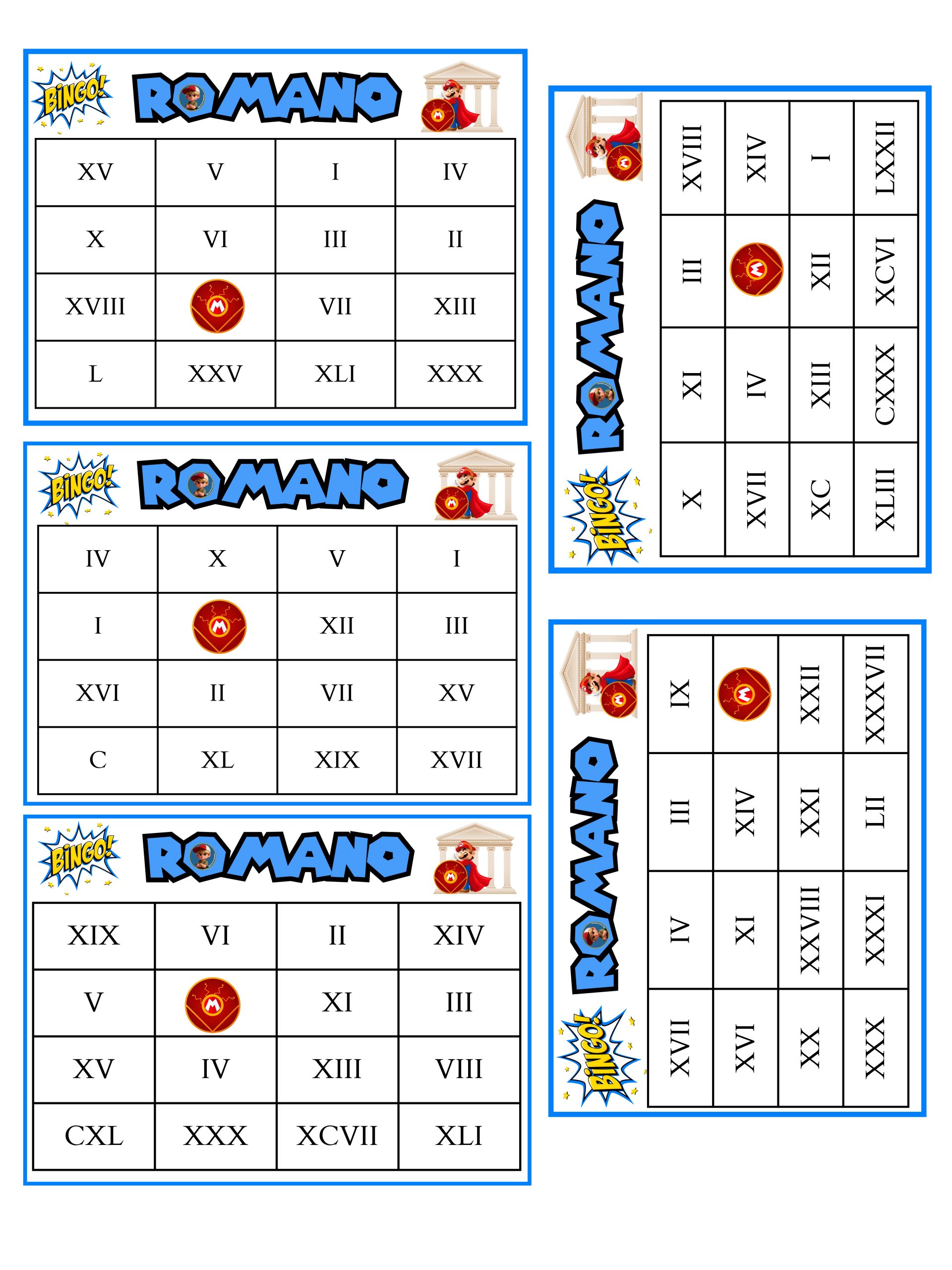 Los Días-Los Meses-Las Estaciones en Inglés Bingo Card