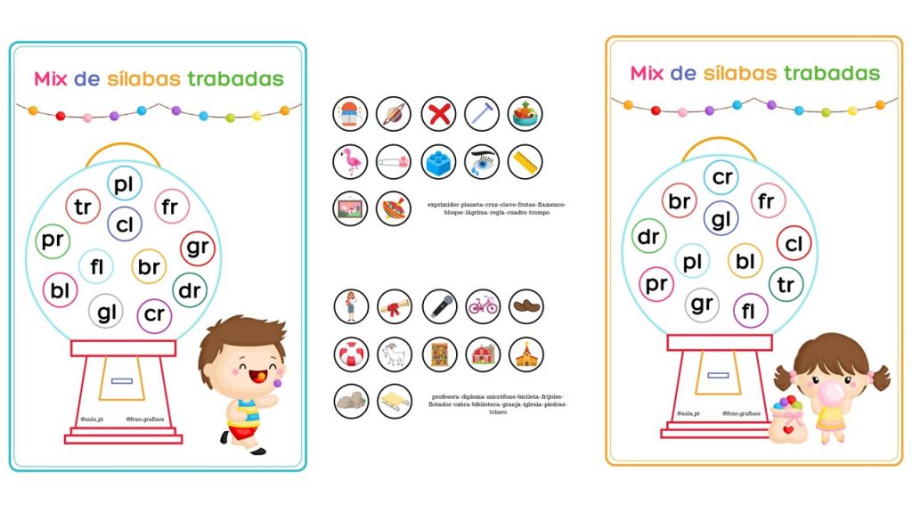 Hoy os comparto este fantástico recurso de Carlos de @aula_pt y Dani de @fonografia02 este juego para trabajar las sílabas trabadas. Trabajar las sílabas trabadas desarrolla la conciencia fonológica de […]